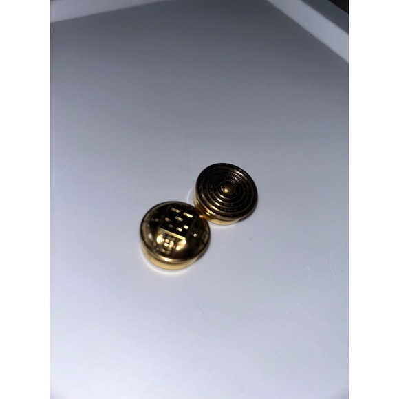 Givenchy Other - Vintage Gold Tone Buttons Set of 2‎ Unique Textured Replacement Craft Sewing